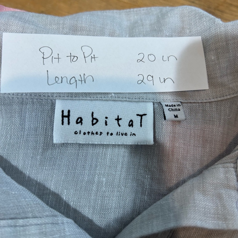 Habitat Gray, Lavender & Pink Colorblock Button-Down Shirt - Picture 2 of 5